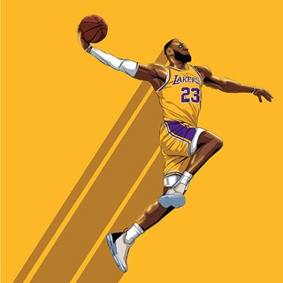 NBA Lakers LeBron James 23 Jersey Adult Basketball Jersi Set Baju Bola ...