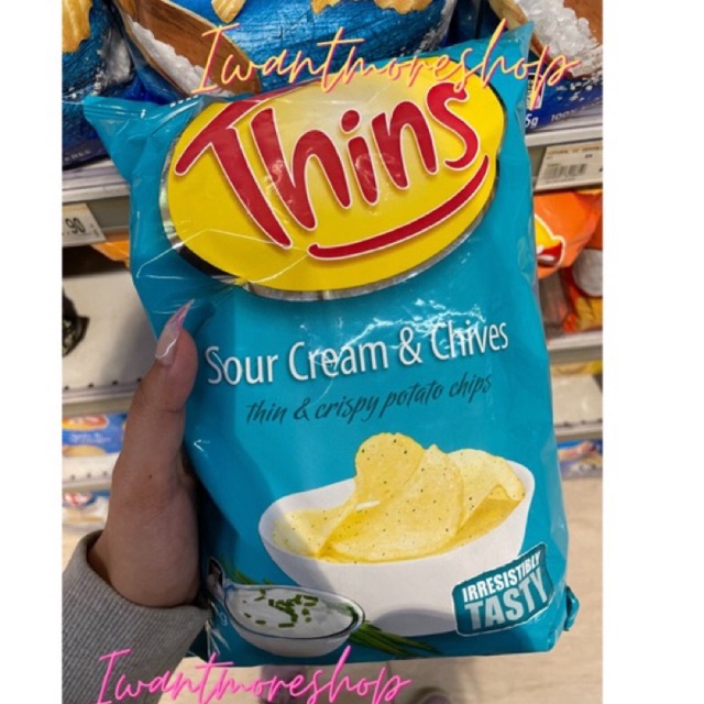 READY STOCK!! NEW! THINS Original Thin & Crispy/ CHEESE/ LIGHT&TANGY/ SOUR CREAM Potato Chips