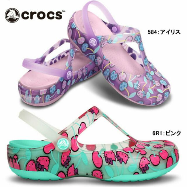 mary jane crocs pink