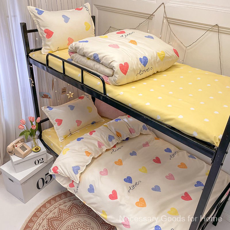 Student Dormitory Bunk Bed Single, Bunk Bed Comforter Set
