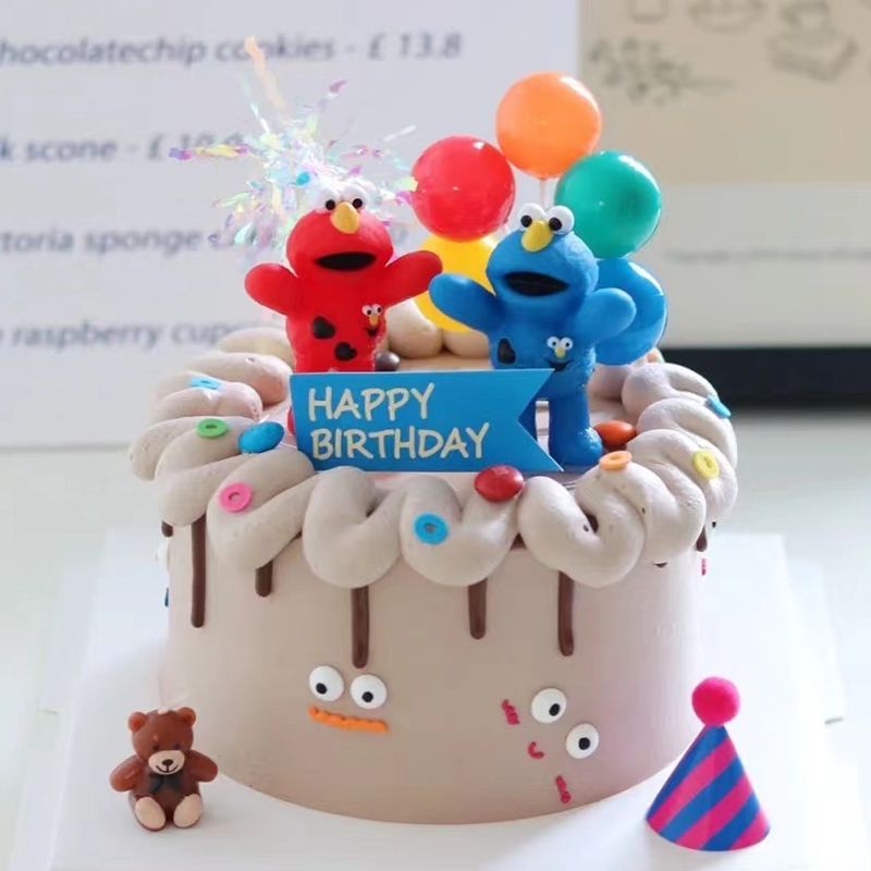 elmo cake topper