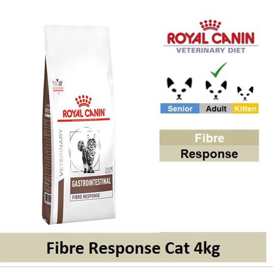 Royal Canin Veterinary Diet Fibre Response Cat 4kg Shopee Malaysia