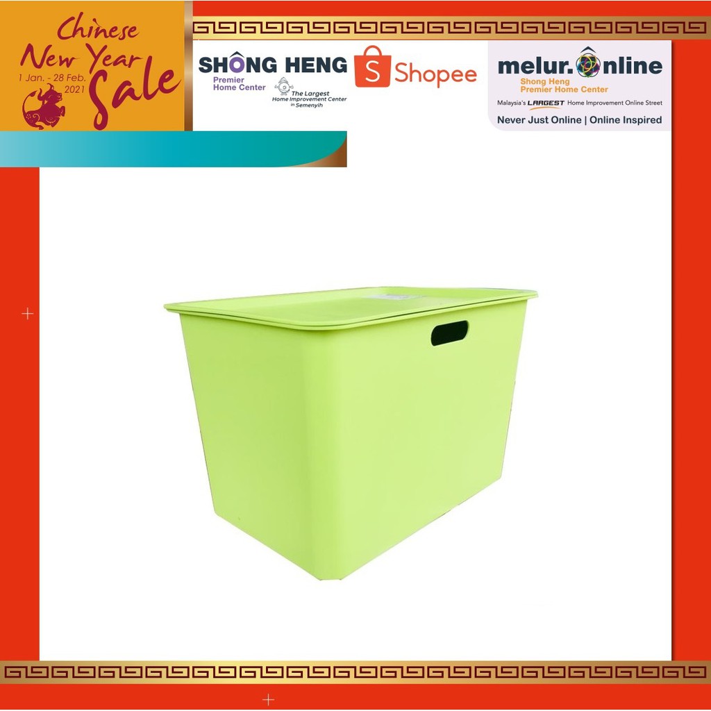 [CNY SALE] Chahua Storage Box 20L - 2887 - Green