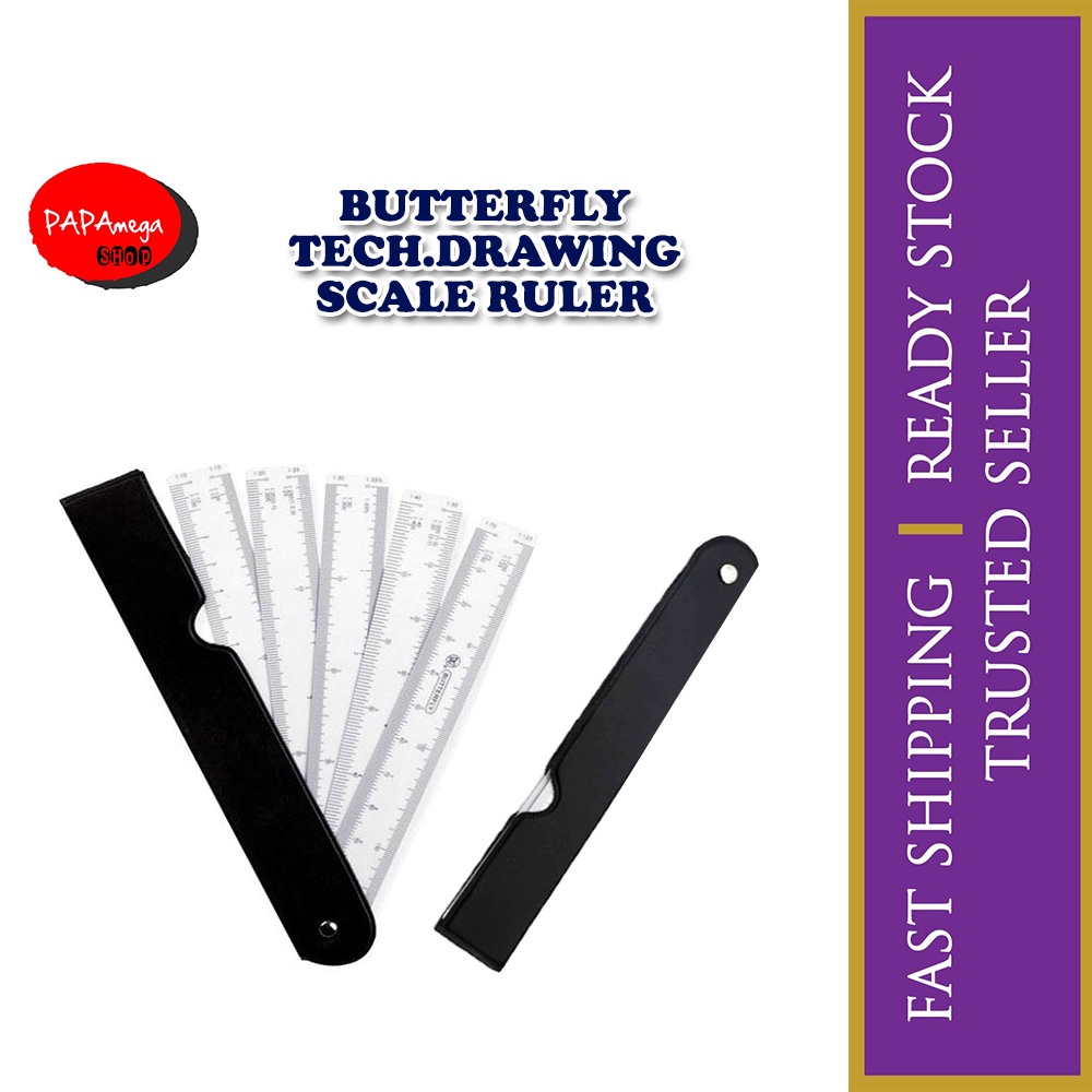 TECHNICAL DRAWING SCALE RULER Shopee Malaysia