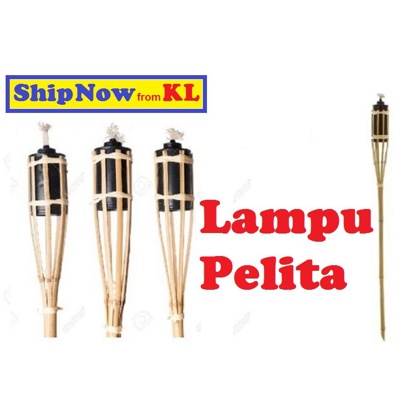 Lampu Pelita Buluh Raya Aidilfitri Puasa Haji Fasting Bulan Ramadhan Light Lamp Shopee Malaysia