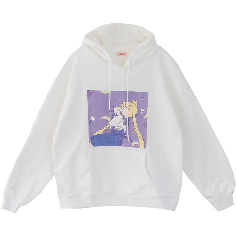 sleepy sailor moon hoodie