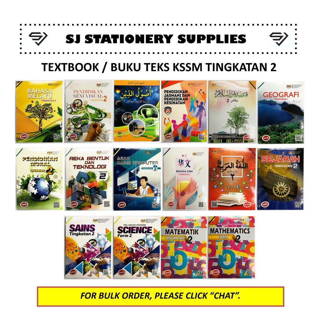 Textbook form 2 kssm/ buku teks tingkatan 2 kssm  BeeCost