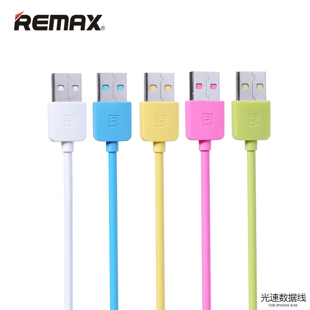 REMAX Light Cable  For iPhone 4 1M