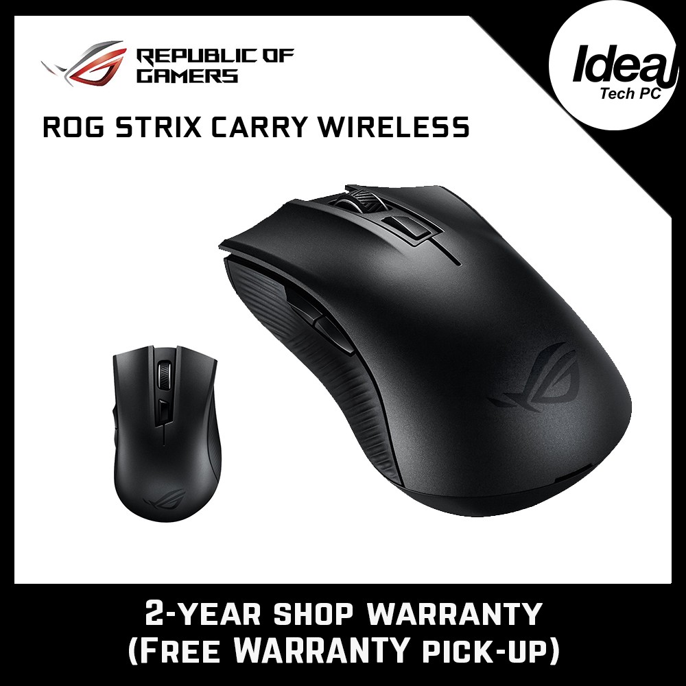 Asus Rog Strix Carry Wireless Gaming Mouse Shopee Malaysia