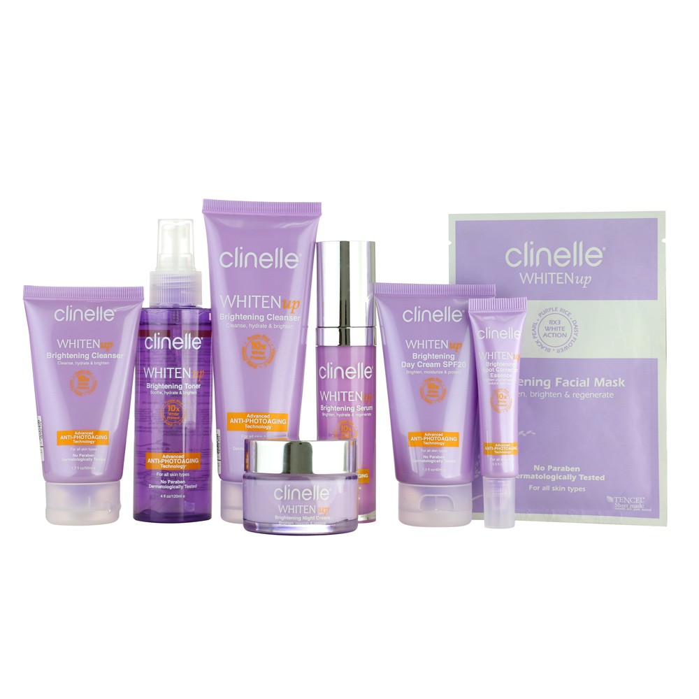 clinelle whiten up set