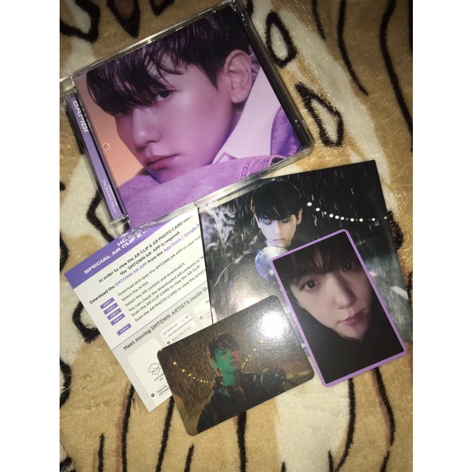 Baekhyun - Bambi [Jewel Case Dreamy Ver.] (The 3rd Mini Album) [Pre Order] CD Folded Poster Others With Tracking, Extra Decorative Stickers, Photocards