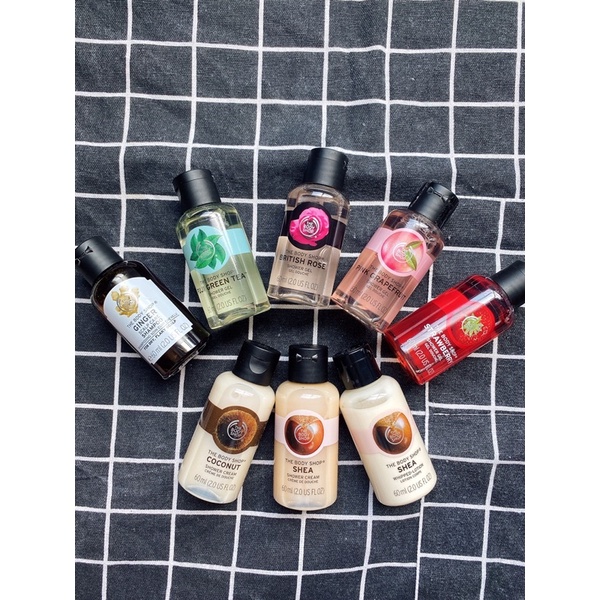 THE BODY SHOP mini shower gel 60ml *ready stock* Shopee Malaysia