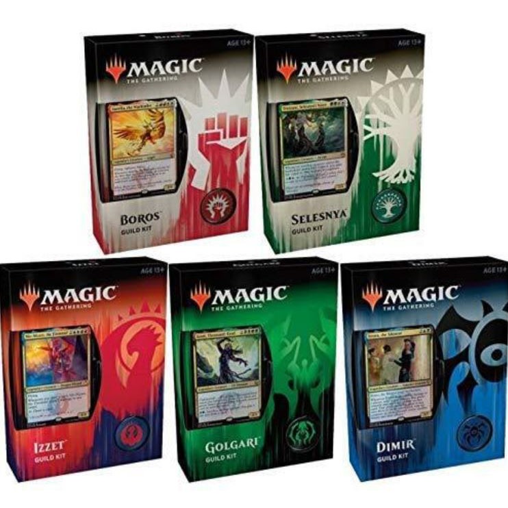 MTG Ravnica Guild Kit Magic the Gathering Golgari Simic Izzet Rakdos