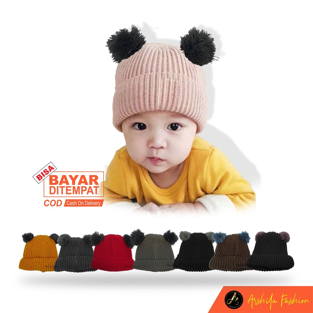 plain baby hats