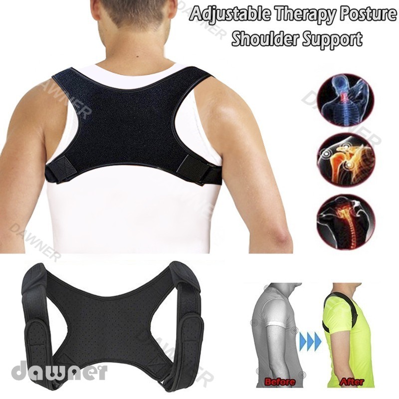 Support Back Shoulder Invisible Posture Corrector Fracture Correction Brace Belt Strap For children students