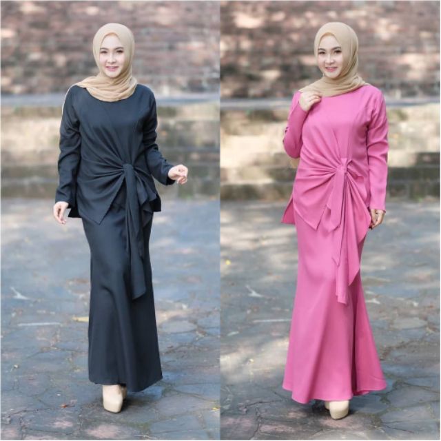 baju kurung ala kimono