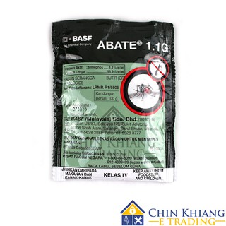 TEMEBATE Racun Serangga Ubat Jentik-Jentik (100g)  Shopee 