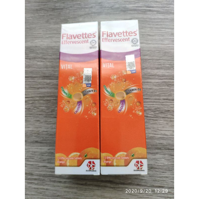 Flavettes Vitamin C Glow Cara Makan