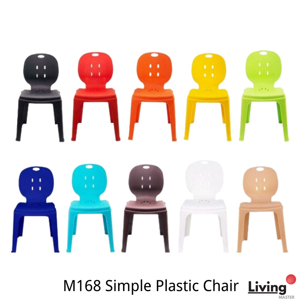 Plastic Chair Plastic Dining Chairs Backrest Stackable Chairs For