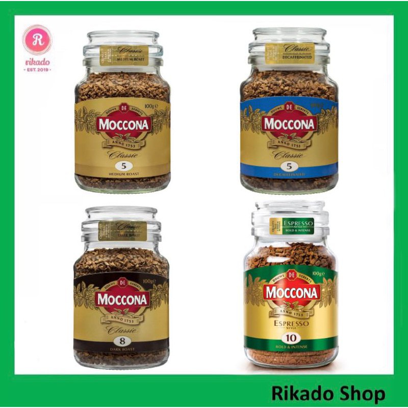 Moccona Freeze Dried Instant Coffee Classic / Espresso / Decaffeinated