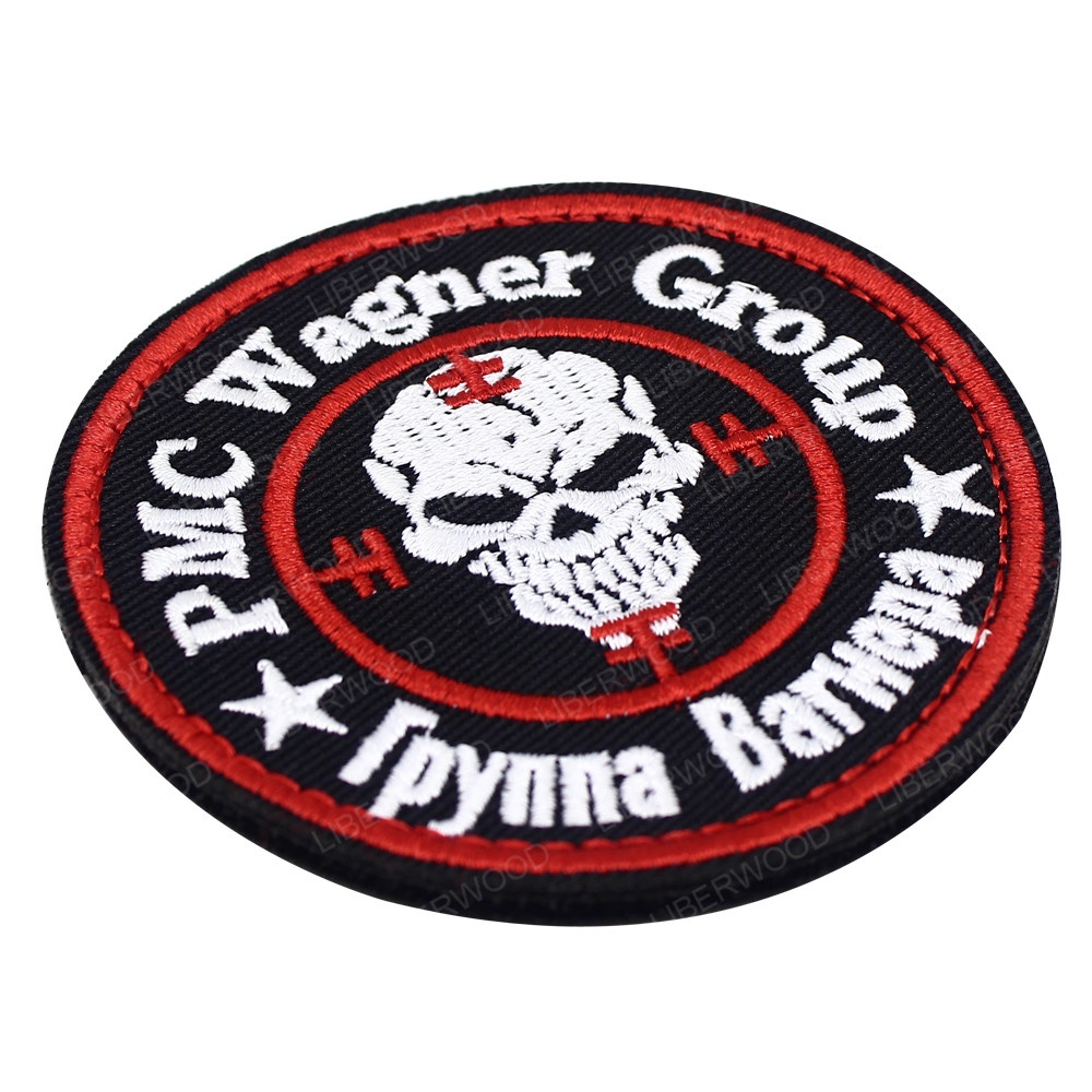 Russian Wagner Group Tactical Army Military Embroidered Patches With