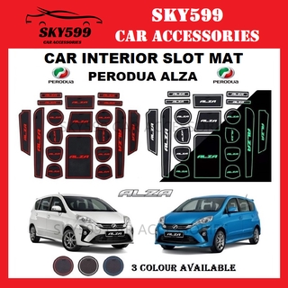 Perodua ARUZ VIVA MYVI ALZA AXIA BEZZA Interior Slot Mat 
