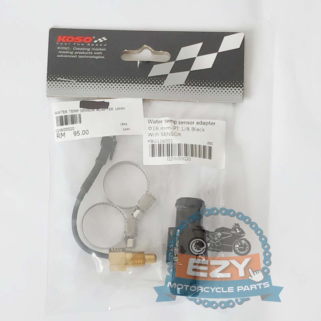 Water Temperature Sensor Adapter 16mm KOSO Shopee Malaysia