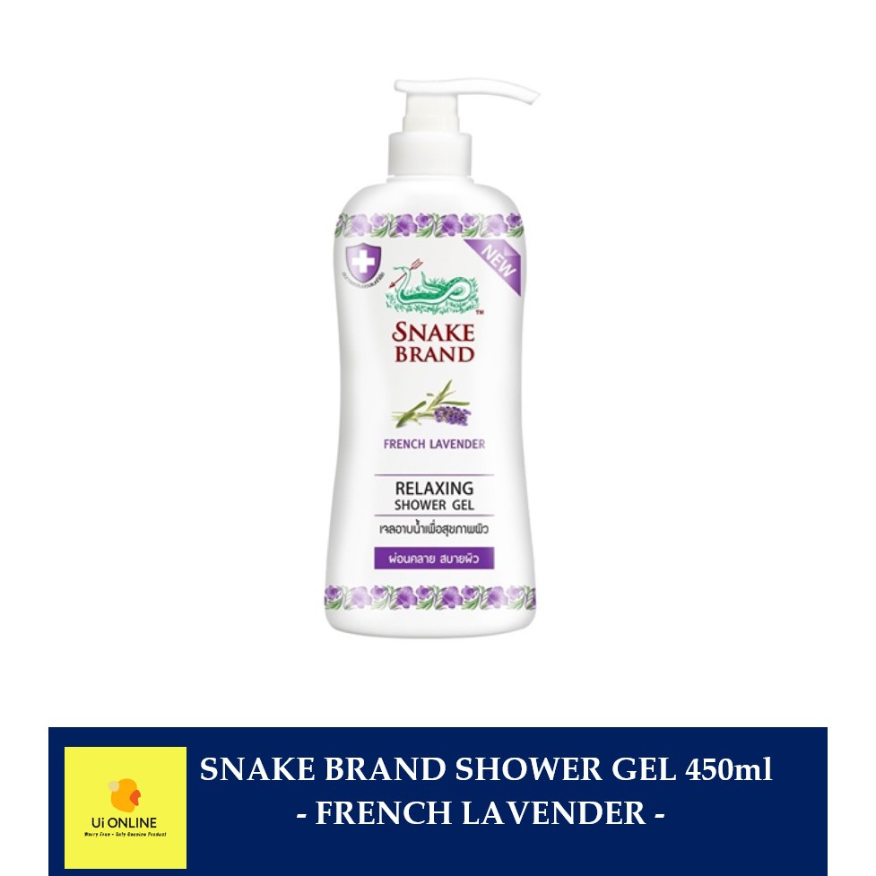 Snake Brand Antibacterial Shower Gel 450ml Lavender Shopee Malaysia
