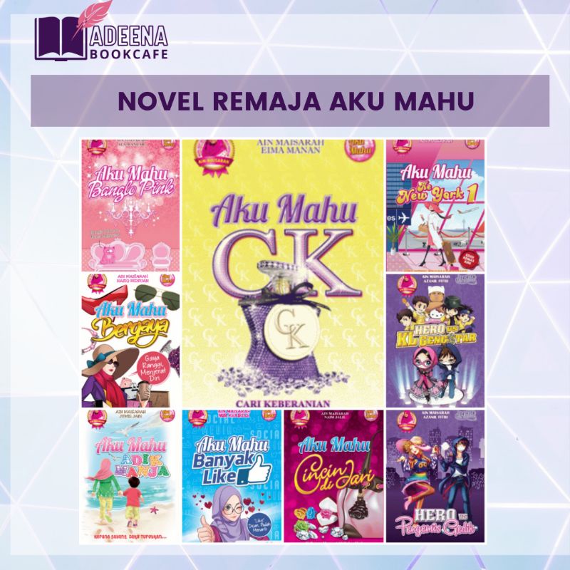 Novel Ain Maisarah Aku Mahu Ke New York Banglo Pink Hero Vs Pengemis Adeena Bookcafe