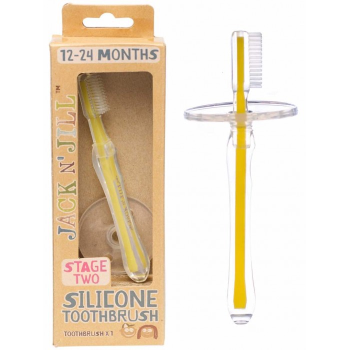 jack and jill silicone toothbrush