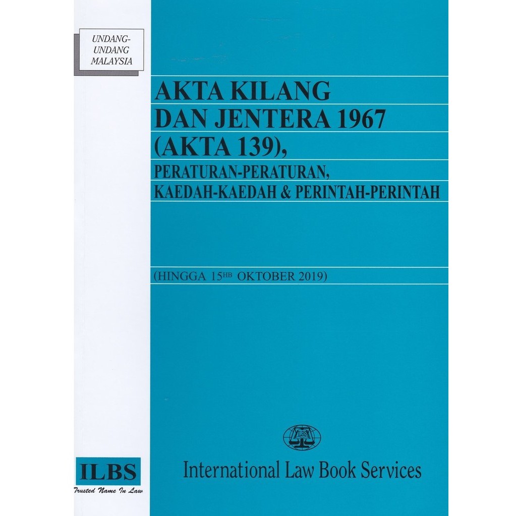 Bbs Akta Kilang Dan Jentera 1967 Akta 139 Peraturan Peraturan Kaedah Kaedah Hingga 15 Oktober 2019 Shopee Malaysia