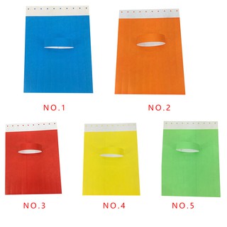 100Pcs/set Waterproof Disposable Events Wristbands Non-woven Fabric Paper Wris