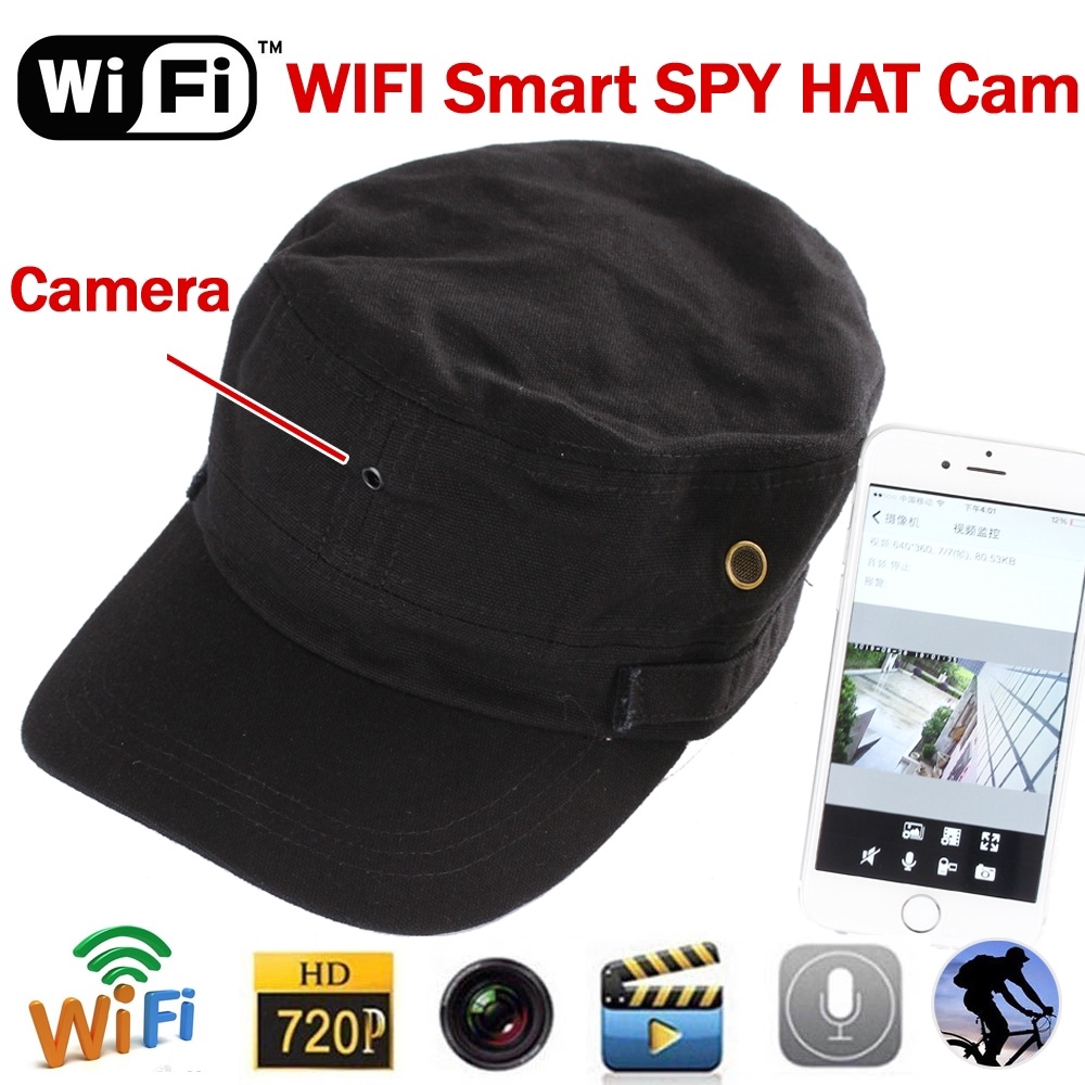 baseball cap camera