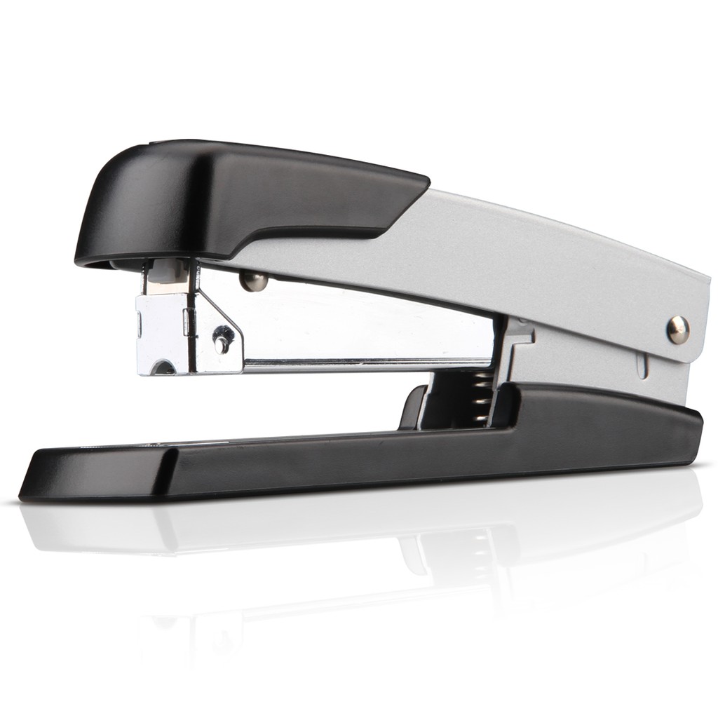 Deli Metal Heavy Duty Stapler Stainless Steel Effortless 50 Sheets