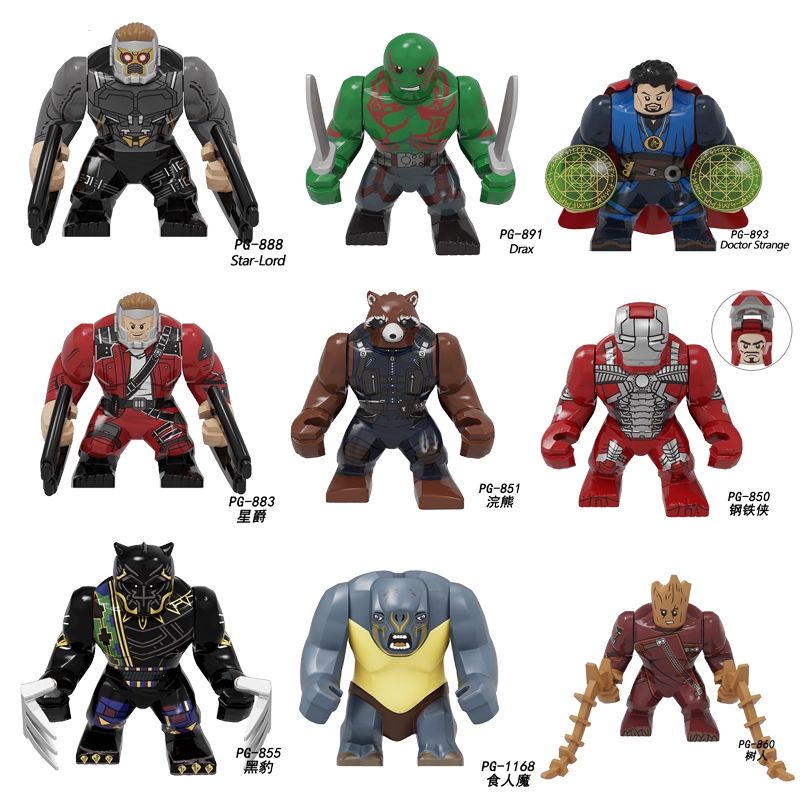 lego big figures marvel