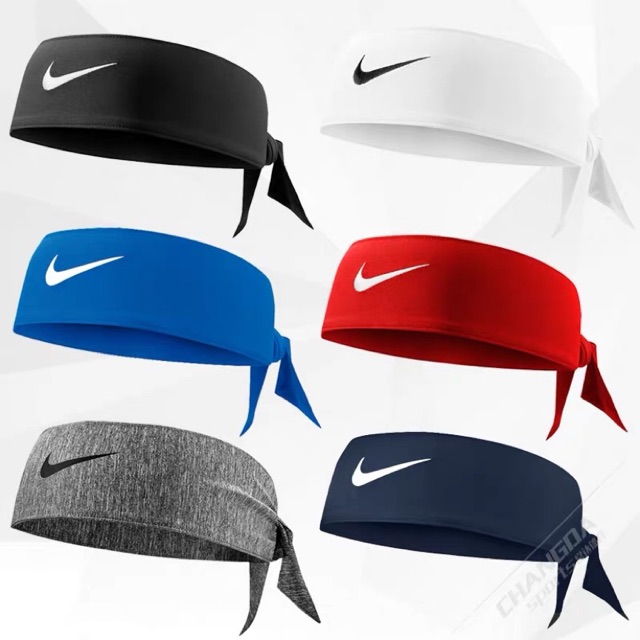 nike dri fit headband tie