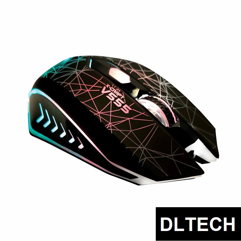 ALCATROZ XCRAFT V555 GAMING MOUSE Shopee Malaysia