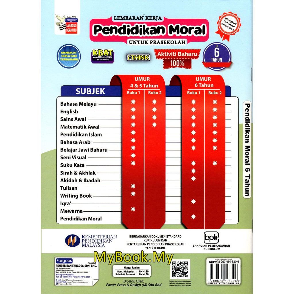 Soalan Pendidikan Moral Prasekolah