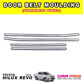 Perodua Axia Door Belt Moulding (CHROME) 6 pcs/set 