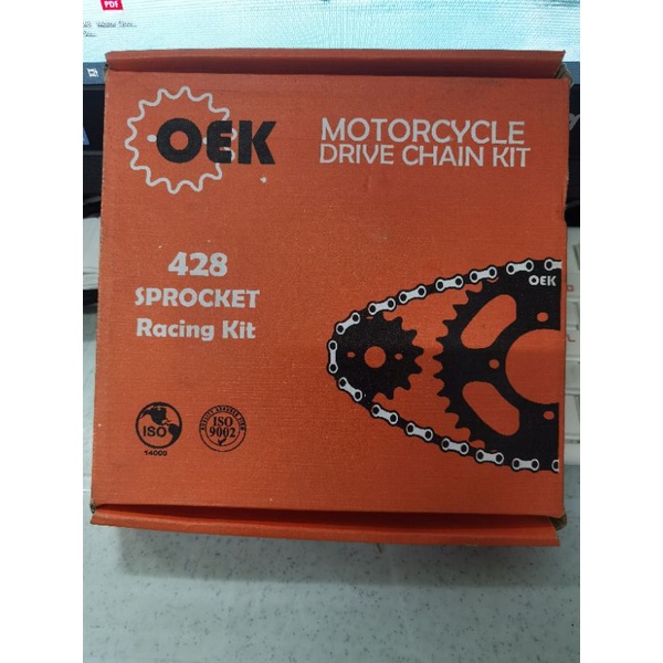 Sprocket 428100 HONDA WAVE OEK Shopee Malaysia