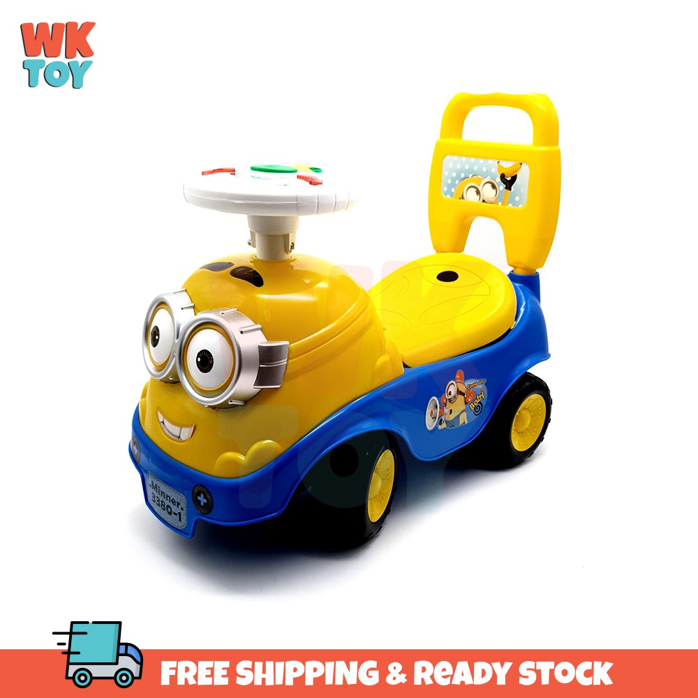 kids ride on push car