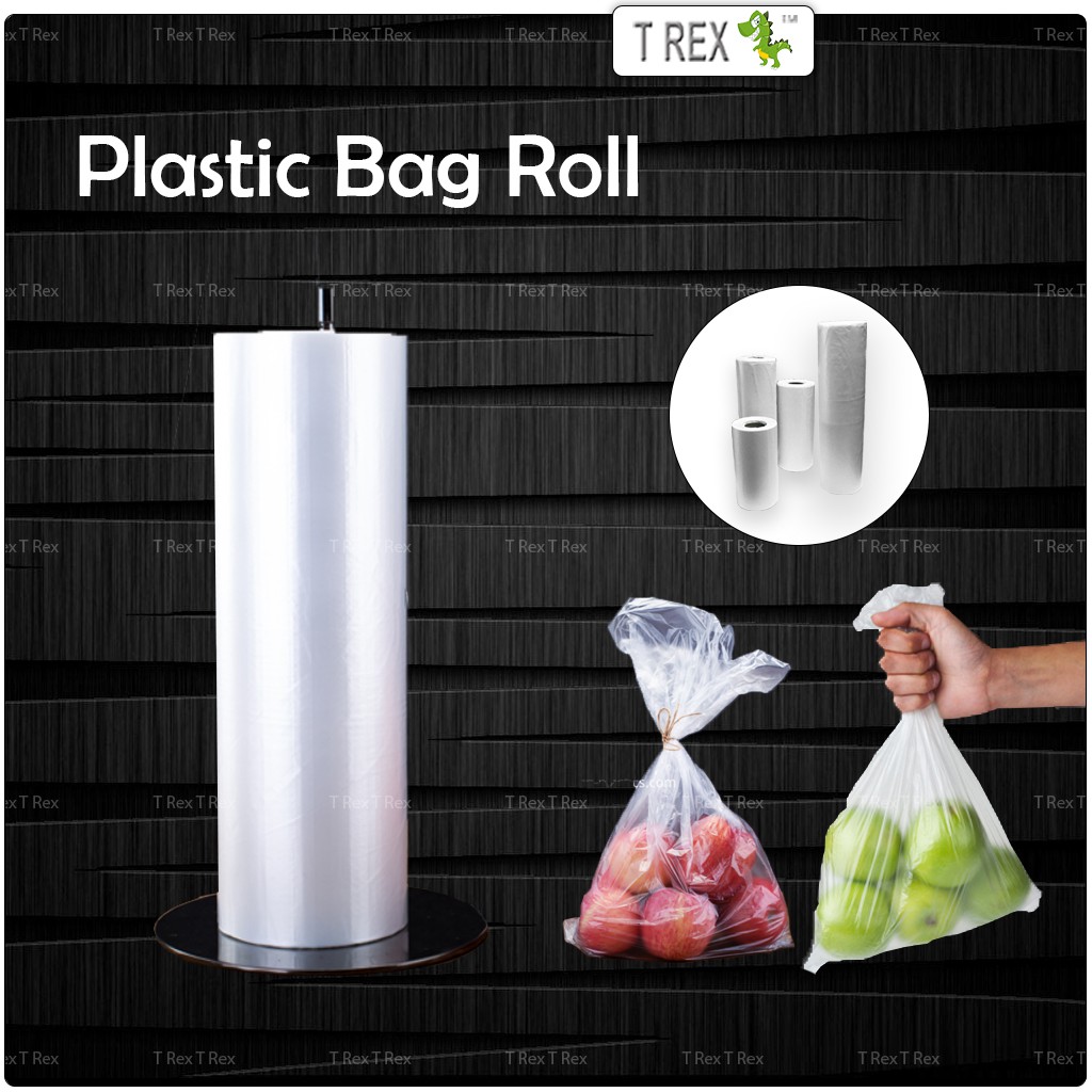 (READY STOCK) Multipurpose Food Packaging Plastic Bag Roll / HM