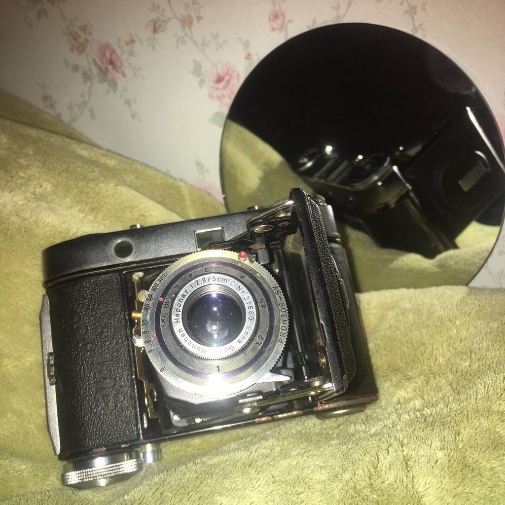 HAPO KAMERA MIT Enna - Haponar 2 8 / 5 0 mm Optik EUR 31,19 - DE