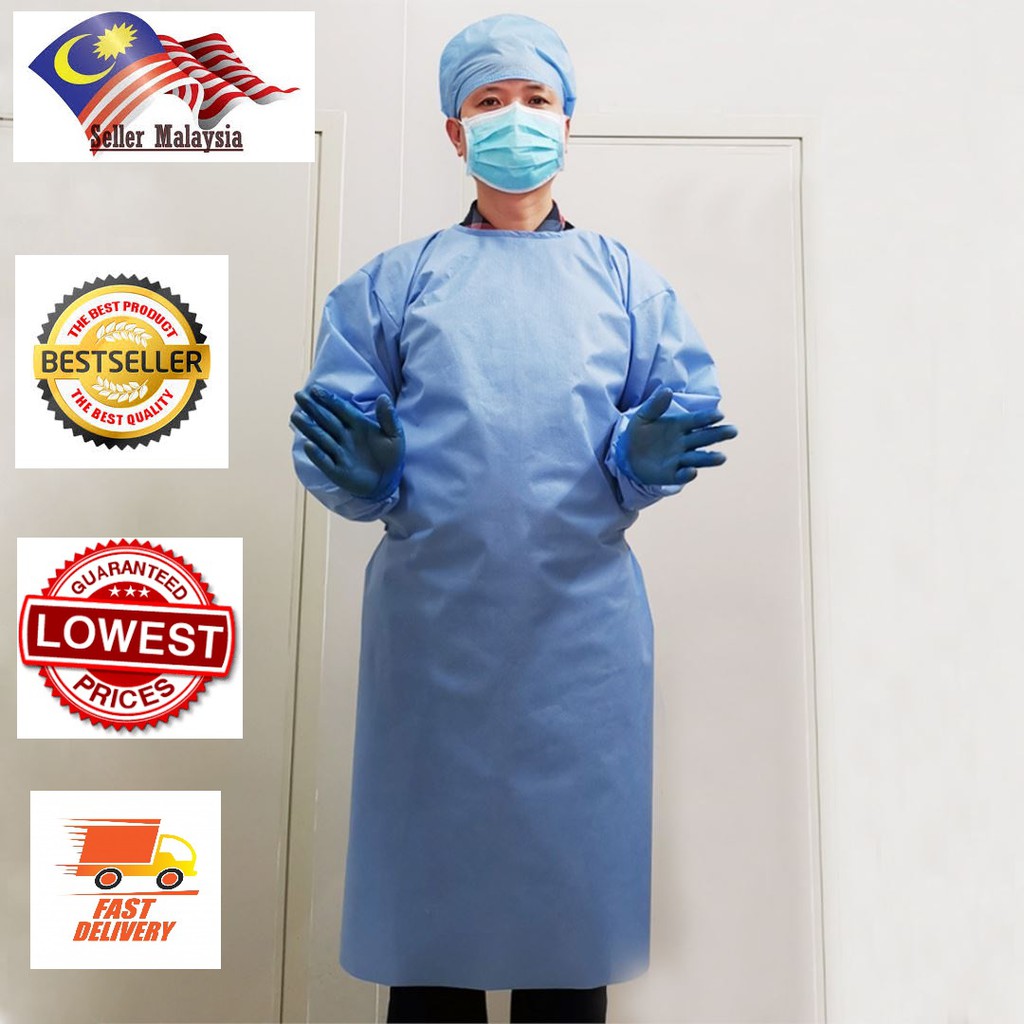 Disposable Surgical Gown Sterilized NonWoven Protective Surgical