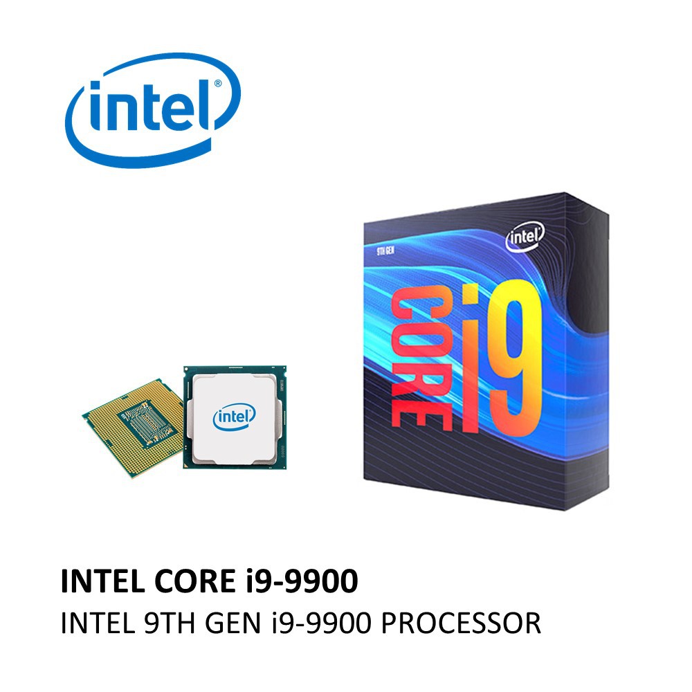 Intel Core i9-9900 Coffee Lake 8-Core, 3.1 GHz (Turbo) Desktop