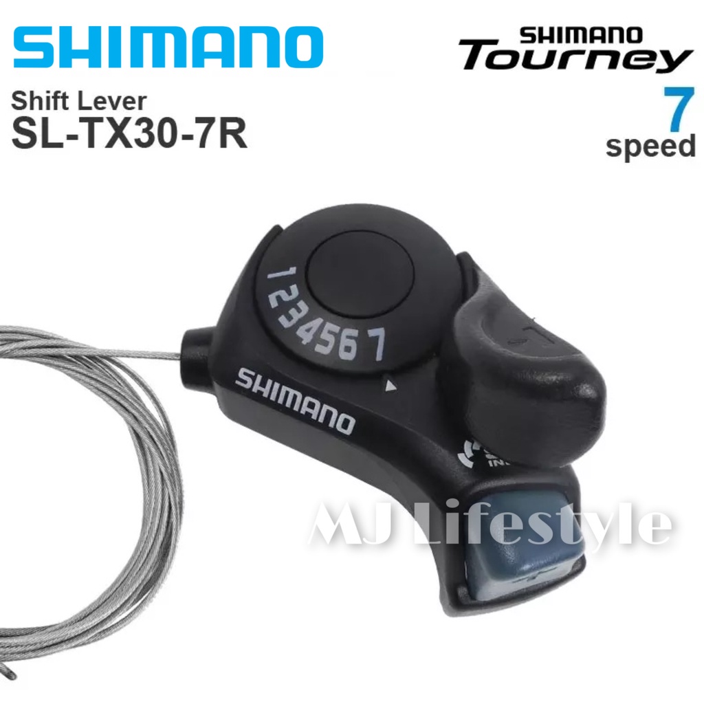 [100 ORIGINAL] SHIMANO Tourney 7 Speed Bicycle Right Shifter Thumber