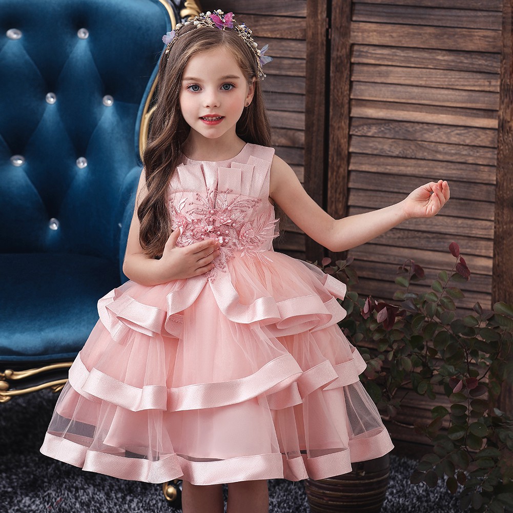 8 years girl birthday dress