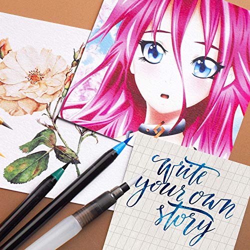 Castle Art Supplies 24 Watercolor Brush Pens For Adults 100% Original From Usa | Shopee Malaysia