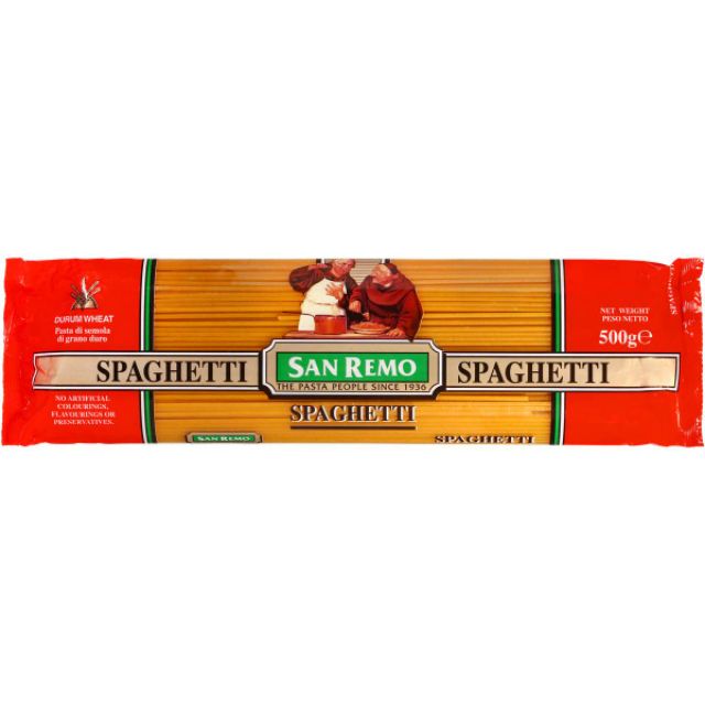 San Remo Spaghetti 500gm Italian Pasta Shopee Malaysia