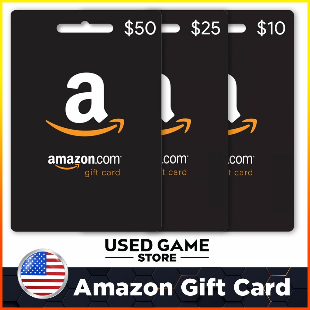 Amazon Gift Card Usd 10 25 50 For Amazon Store Prime Us Shopee Malaysia